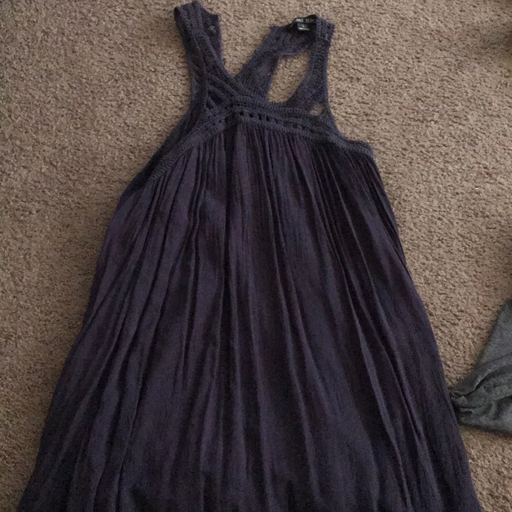 High neck dress size large